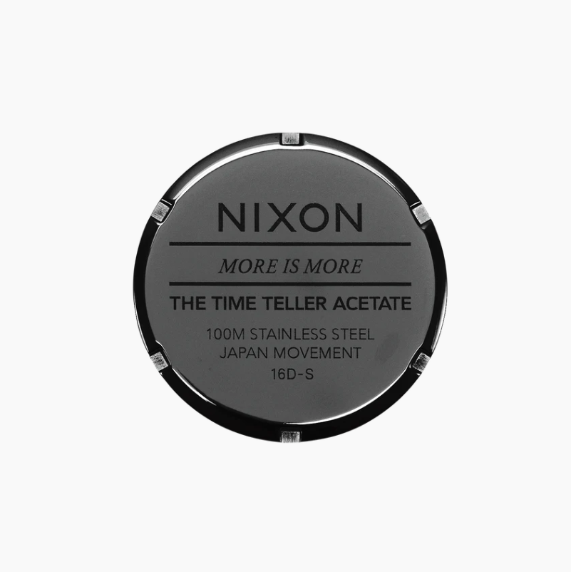 Montre Nixon Time Teller Acetate