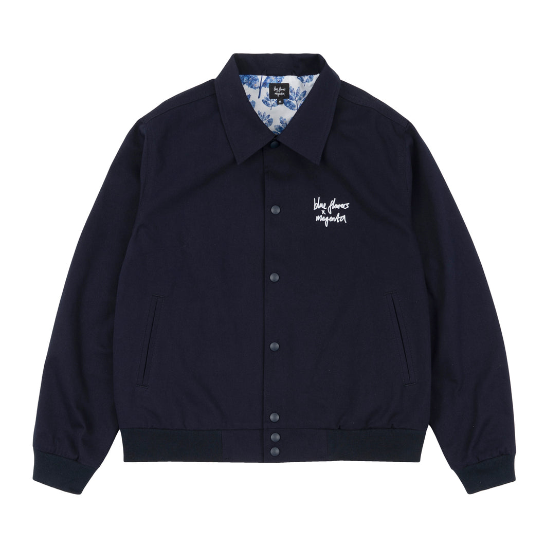 Veste Magenta x Blue Flowers