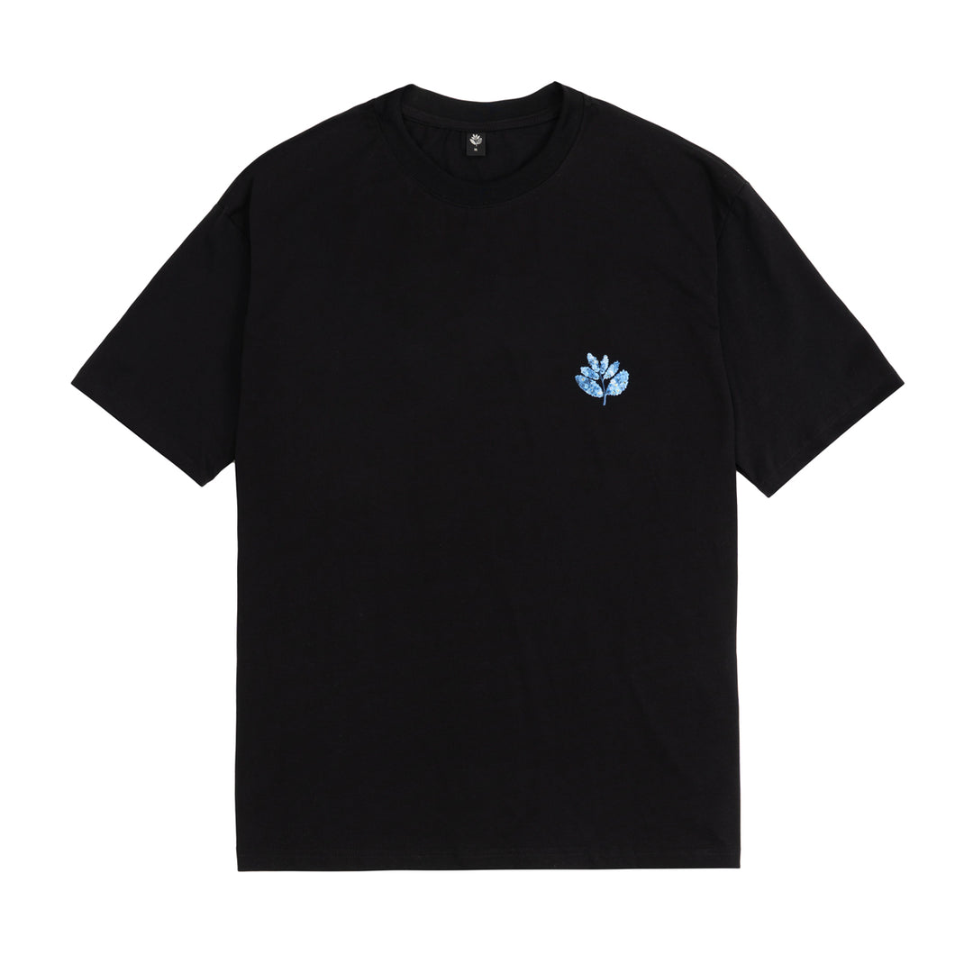 Tshirt Magenta x Blue Flowers
