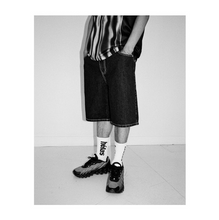 Load image into Gallery viewer, Hélas Dieu Grec Denim Short
