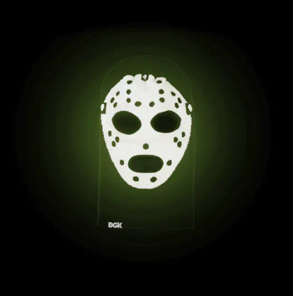 Ski mask cagoule DGK Hooligan (glow in the dark)