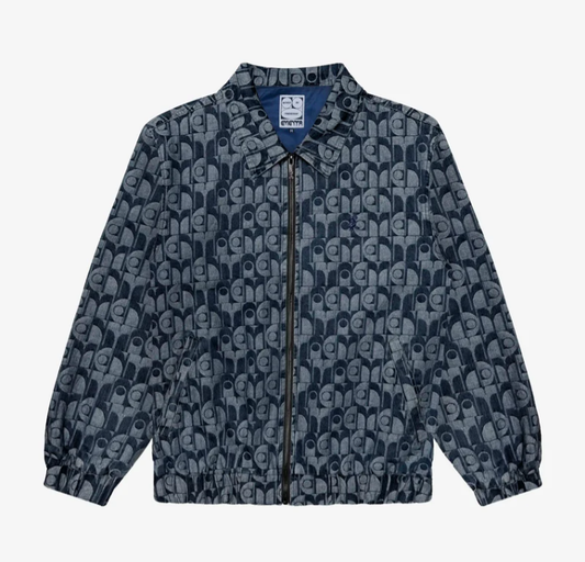 Veste Ementa Dot Denim Jackard