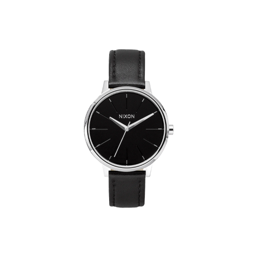 Nixon Kensingston Leather Black Watches