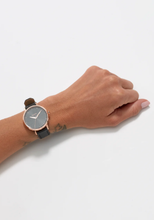 Load image into Gallery viewer, Nixon Kensington Leather Watch Rose/Gold/Black
