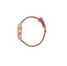 Load image into Gallery viewer, Montre Nixon Kensington Leather Rose/Gold/White
