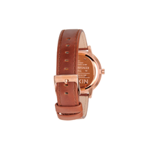 Load image into Gallery viewer, Montre Nixon Kensington Leather Rose/Gold/White
