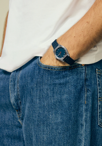 Nixon Medium Time Teller Denim Watch