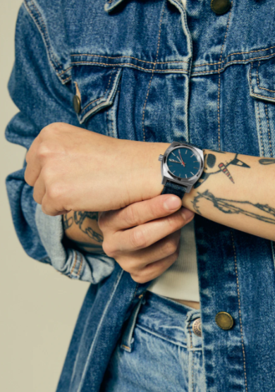 Nixon Medium Time Teller Denim Watch