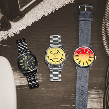 Load image into Gallery viewer, Nixon x Nirvana Sentry Leather Watch
