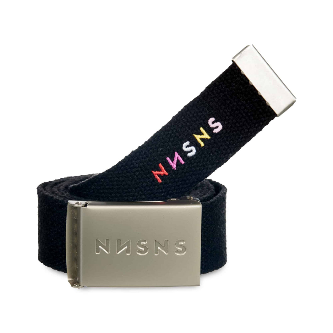 Ceinture NNSNS Wip Brushed silver black