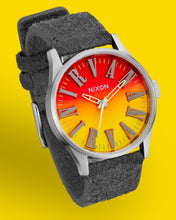 Load image into Gallery viewer, Nixon x Nirvana Sentry Leather Watch

