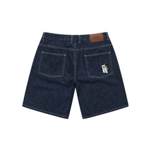 Load image into Gallery viewer, Hélas Dieu Grec Denim Short
