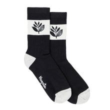 Load image into Gallery viewer, Magenta Stripe Socks

