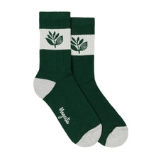 Load image into Gallery viewer, Magenta Stripe Socks
