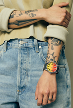 Load image into Gallery viewer, Nixon x Nirvana Sentry Leather Watch
