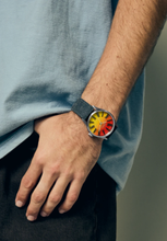 Load image into Gallery viewer, Nixon x Nirvana Sentry Leather Watch
