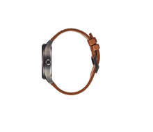 Load image into Gallery viewer, Montre Nixon Sentry Solar Leather Gunmetal
