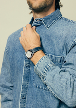 Load image into Gallery viewer, Nixon Time Teller Leather Watch

