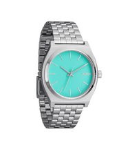 Charger l&#39;image dans la galerie, Montre Nixon Time Teller Silver Turquoise
