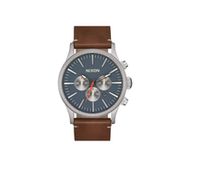Load image into Gallery viewer, Montre Nixon Sentry Chrono Leather
