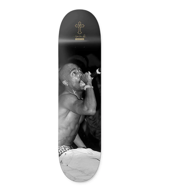 Tshirt Primitive x 2pac Encore Team Deck