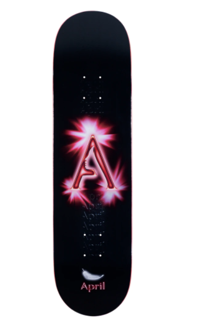 April Skateboard A logo