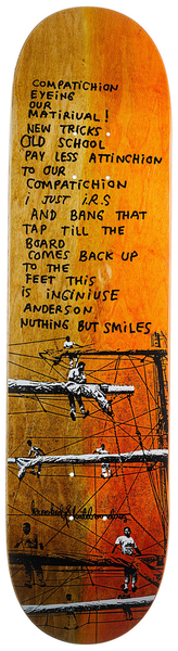 Krooked Skateboard Manderson Xerox