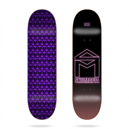 Sk8mafia Caos House Logo Neon 8